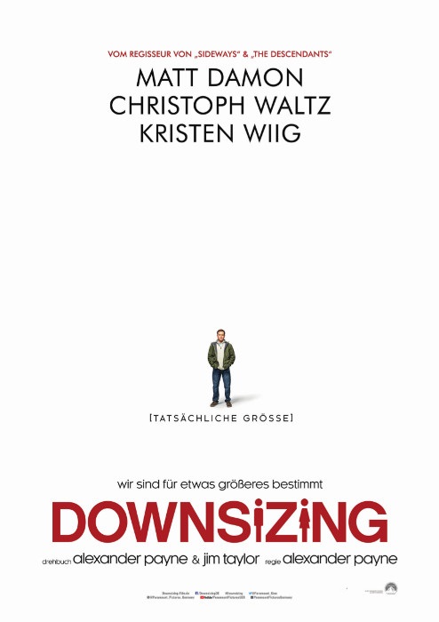 Filmplakat DOWNSIZING