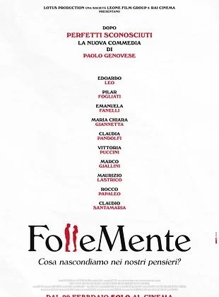 Filmplakat Du und ich und alle reden mit - FOLLE MENTE - ital. OmU