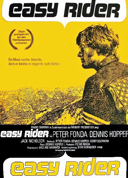 Filmplakat EASY RIDER - engl. OmU