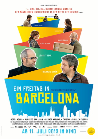 Filmplakat Ein Freitag in Barcelona - Una pistola en cada mano - span. OmU