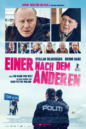 Filmplakat Einer nach dem Anderen - KRAFTIDIOTEN - norw. OmU