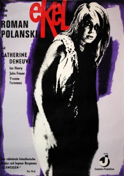 Filmplakat Roman Polankski:  EKEL - engl. OmU