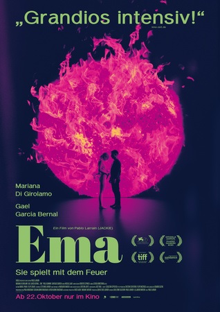 Filmplakat EMA - Sie spielt mit dem Feuer