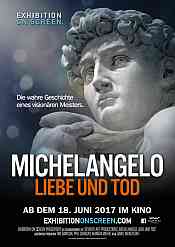 Filmplakat EXHIBITION ON SCREEN: Michelangelo: Liebe und Tod - engl. OmU