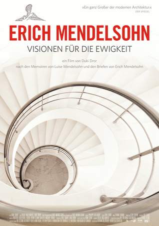 Filmplakat ERICH MENDELSOHN - Visionen für die Ewigkeit