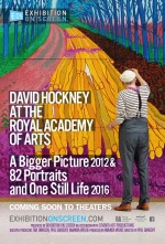 Filmplakat EXHIBITION ON SCREEN: David Hockney in der Royal Academy of Arts - engl. OmU