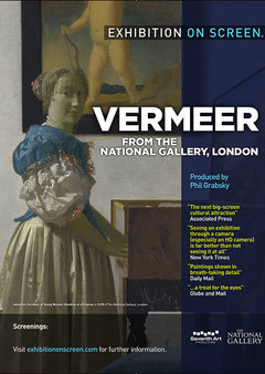 Filmplakat EXHIBITION ON SCREEN: Vermeer and Music - engl. OmU