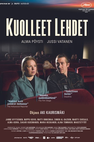 Filmplakat Fallende Blätter - Kuolleet lehdet - finn.OmU
