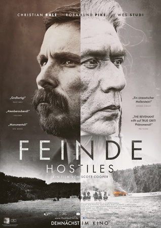 Filmplakat Feinde - HOSTILES - engl. OmU