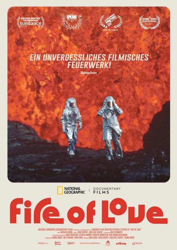 Filmplakat FIRE OF LOVE