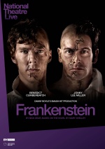 Filmplakat National Theatre live: Frankenstein (Benedict Cumberbatch als Kreatur)