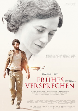 Filmplakat Frühes Versprechen - LA PROMESSE DE L'AUBE - franz. OmU