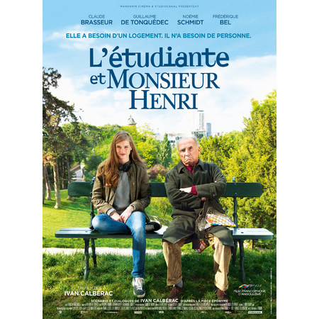 Filmplakat Frühstück bei Monsieur Henri - L Étudiant et Monsieur Henri - franz. OmU  