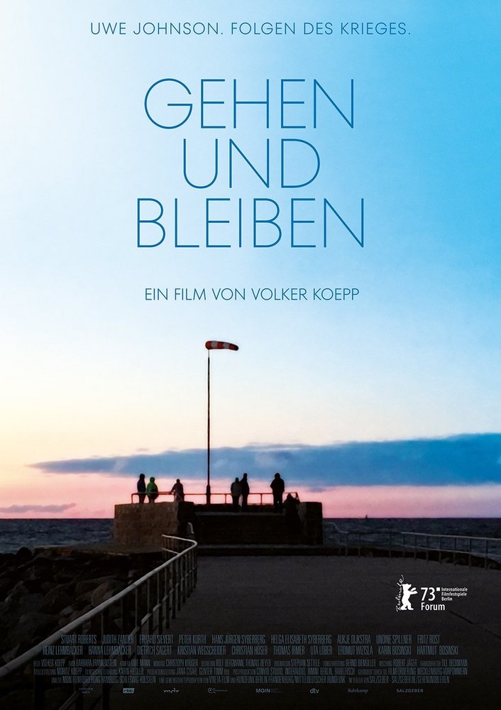 Filmplakat GEHEN UND BLEIBEN - Uwe Johnsons Lebensorte