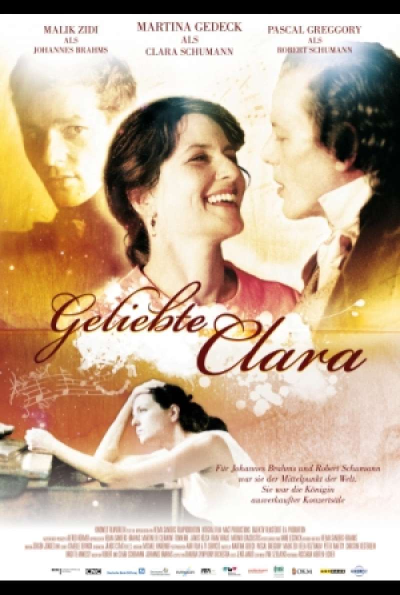 Filmplakat Geliebte Clara