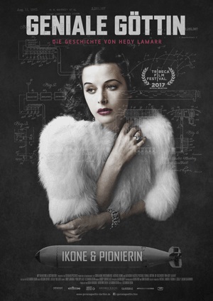 Filmplakat Geniale Göttin - Die Geschichte von Hedy Lamarr - engl. OmU