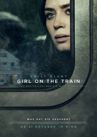 Filmplakat GIRL ON THE TRAIN - engl. OmU