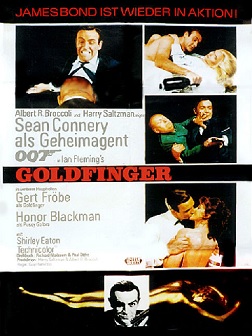 Filmplakat GOLDFINGER-James Bond 007