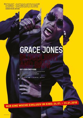 Filmplakat GRACE JONES: BLOODLIGHT AND BAMI - DAS LEBEN EINER IKONE 