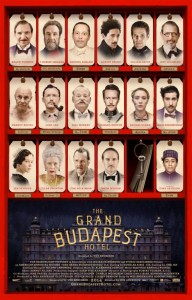 Filmplakat GRAND BUDAPEST HOTEL - engl. OmU