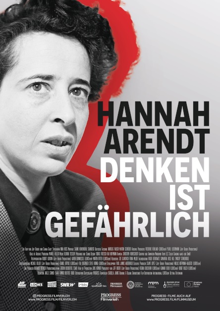 Filmplakat HANNAH ARENDT - Denken ist gefährlich