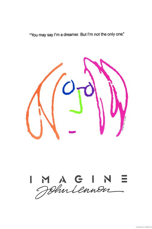 Filmplakat IMAGINE - John Lennon (OmU)