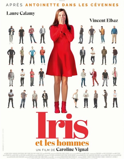 Filmplakat IT'S RAINING MEN - IRIS ET LES HOMMES - franz. OmU