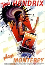 Filmplakat JIMI HENDRIX PLAYS MONTEREY