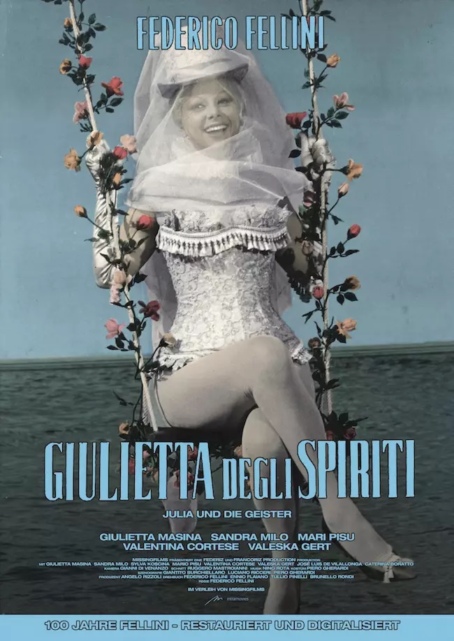 Filmplakat Julia und die Geister - Giulietta degli spiriti - ital. OmU