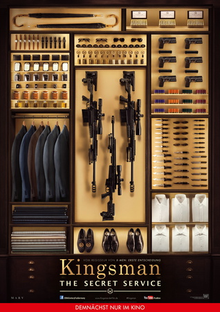 Filmplakat KINGSMAN: THE SECRET SERVICE