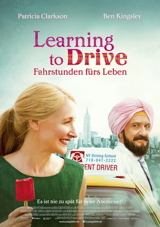 Filmplakat LEARNING TO DRIVE - Fahrstunden fürs Leben