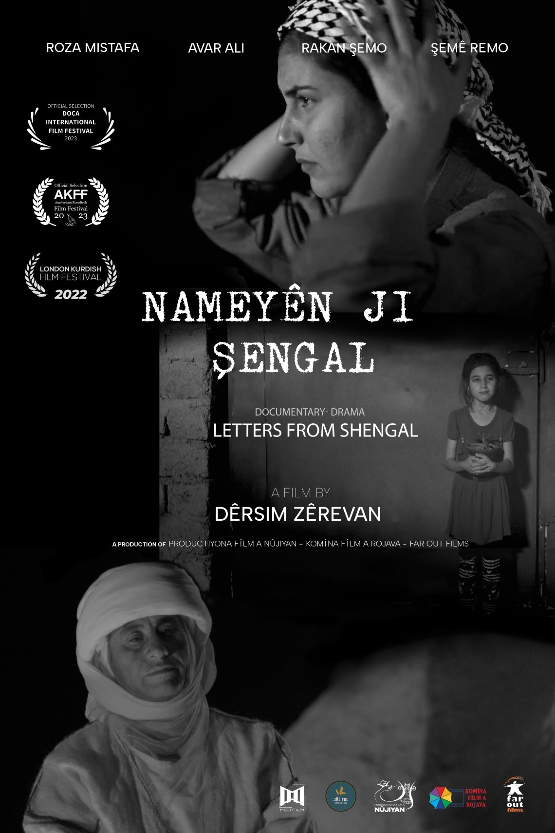 Filmplakat Briefe aus Sengal - Letters from Shingal - Nameyên ji Şengalê