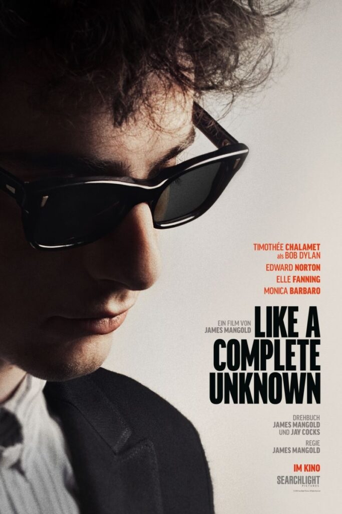 Filmplakat LIKE A COMPLETE UNKNOWN - engl. OmU