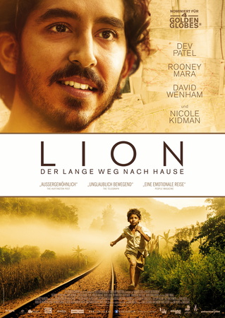 Filmplakat LION - Der lange Weg nach Hause