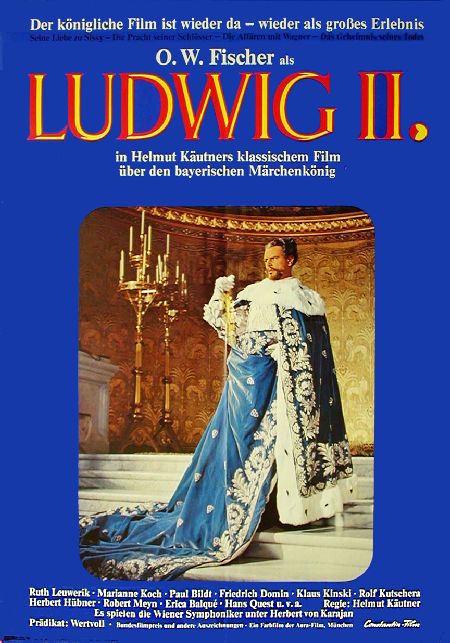 Filmplakat LUDWIG II - Glanz und Elend eines Königs