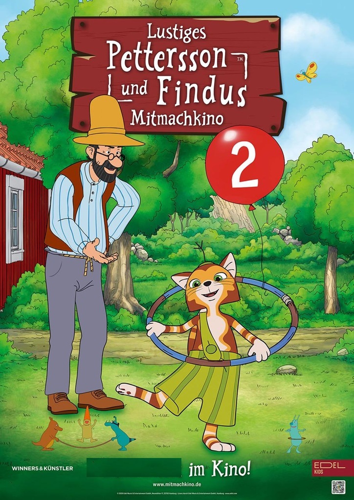 Filmplakat Lustiges PETTERSSON UND FINDUS - Mitmachkino 2