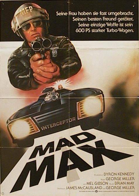 Filmplakat MAD MAX (1979)