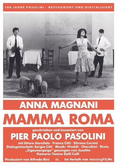 Filmplakat MAMMA ROMA - ital. OmU