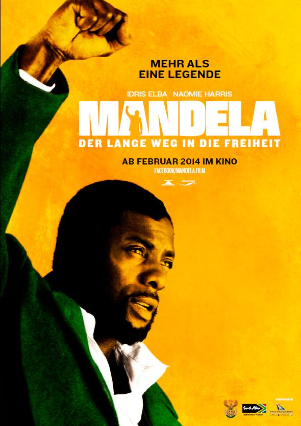 Filmplakat MANDELA - Der lange Weg zur Freiheit