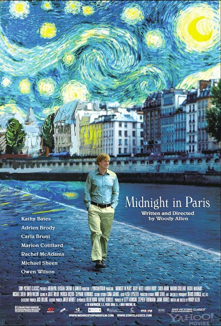 Filmplakat Midnight in Paris (engl. OmU)