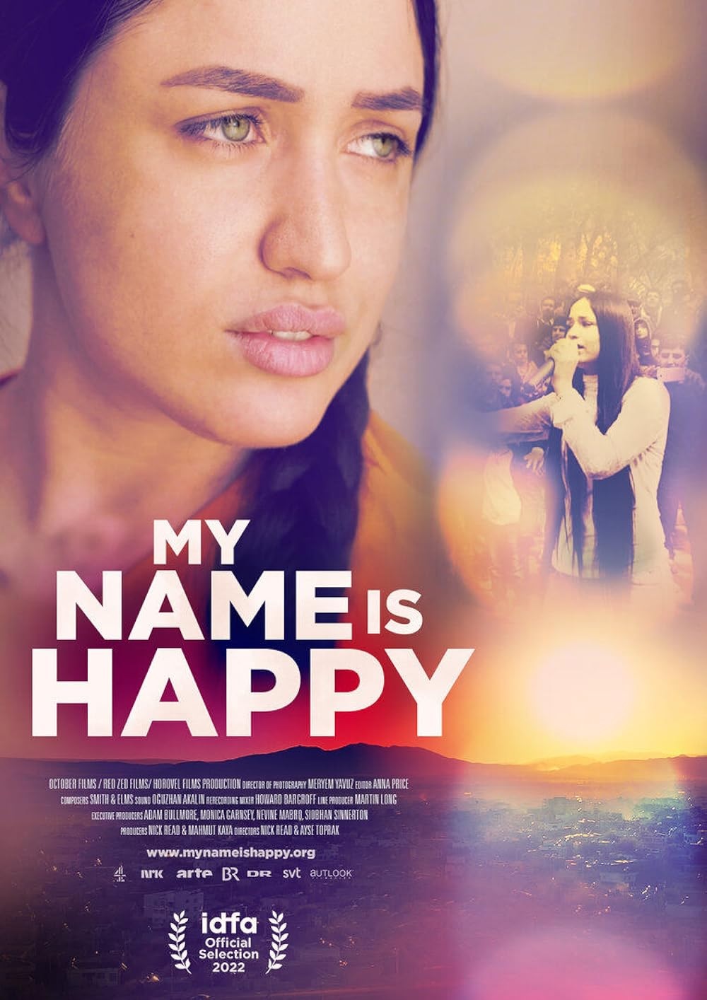 Filmplakat MY NAME IS HAPPY - türk. OmenglU