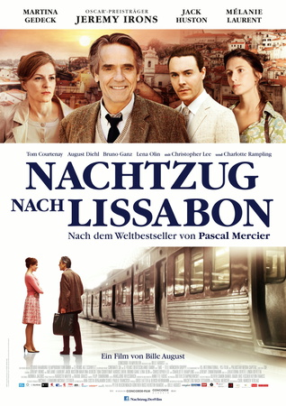 Filmplakat Nachtzug nach Lissabon - engl. OmU