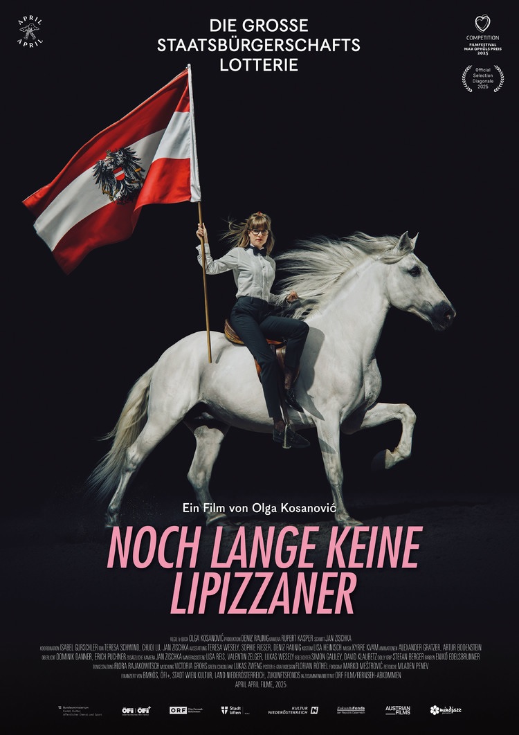 Filmplakat Noch lange keine Lipizzaner