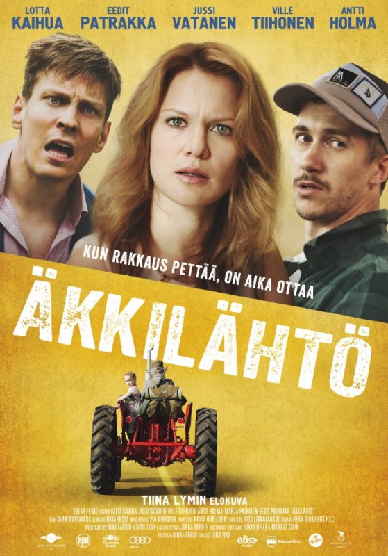 Filmplakat Äkkilähtö / Off the map - finn. OmU