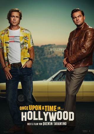 Filmplakat ONCE UPON A TIME IN HOLLYWOOD 