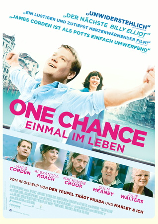 Filmplakat ONE CHANCE - Einmal im Leben