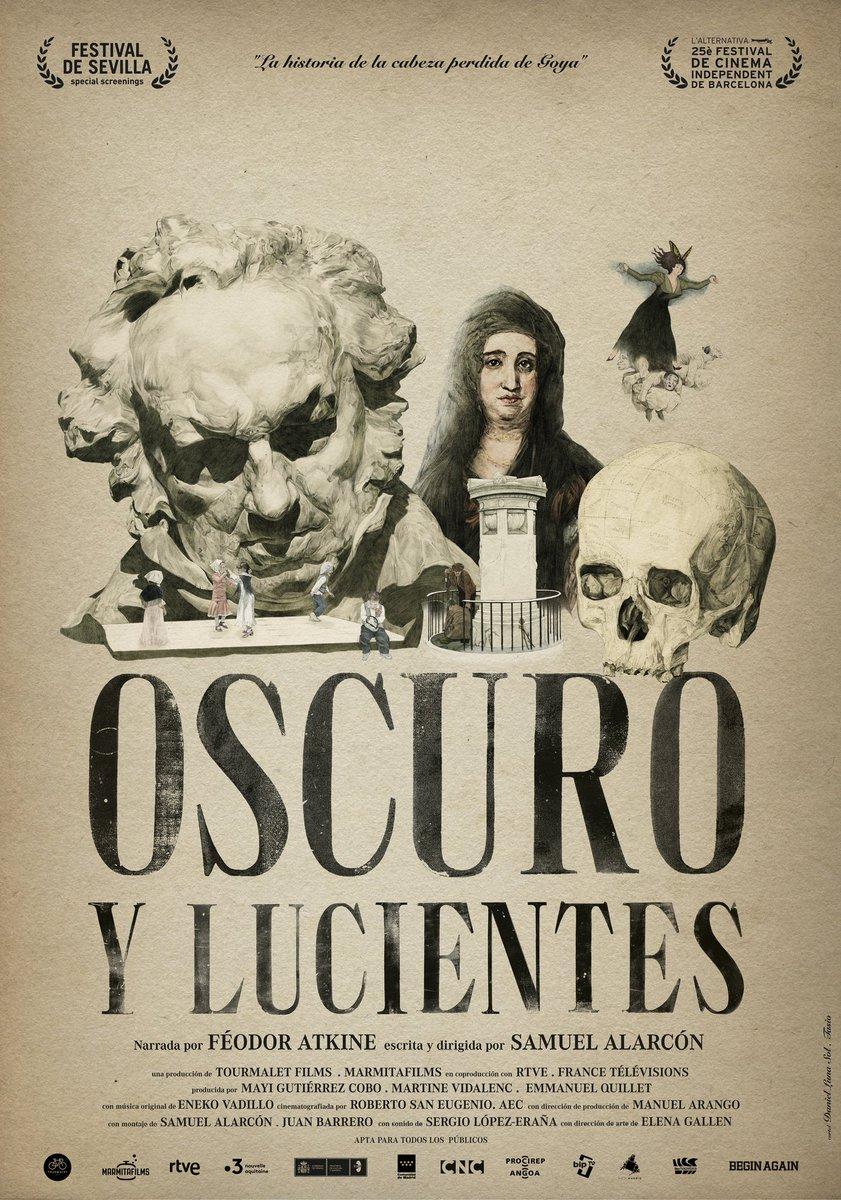 Filmplakat Oscuro y Lucientes - span. OmU
