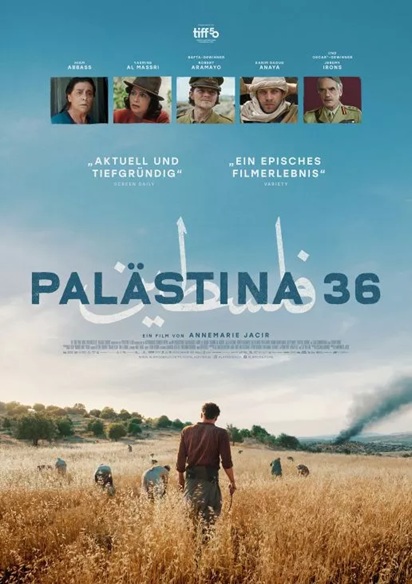 Filmplakat PALÄSTINA 36