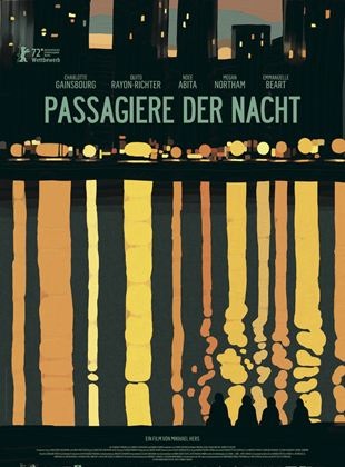 Filmplakat Passagiere der Nacht - LES PASSAGERS DE LA NUIT - franz. OmU