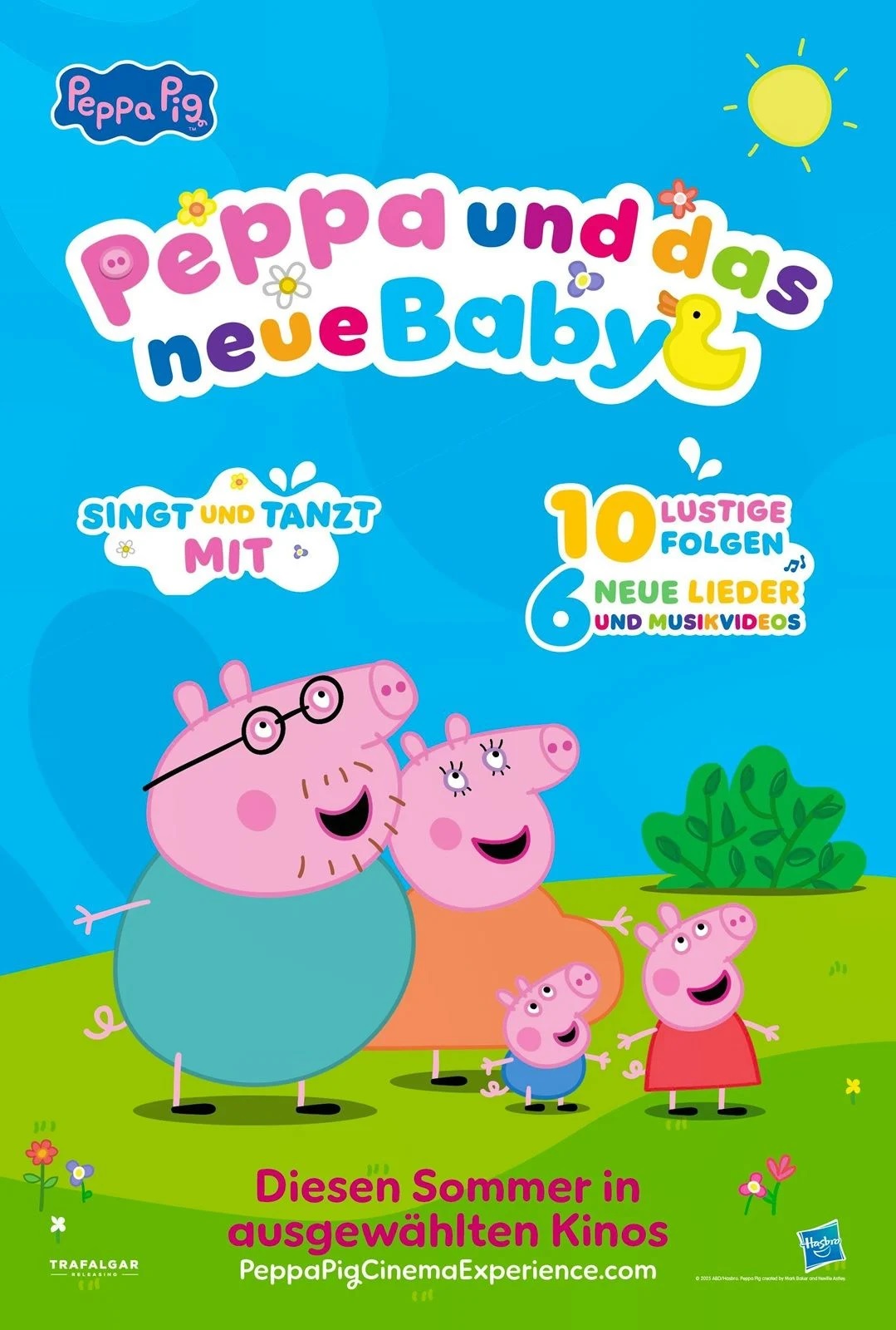 Filmplakat Peppa und das neue Baby - Das Kino-Erlebnis